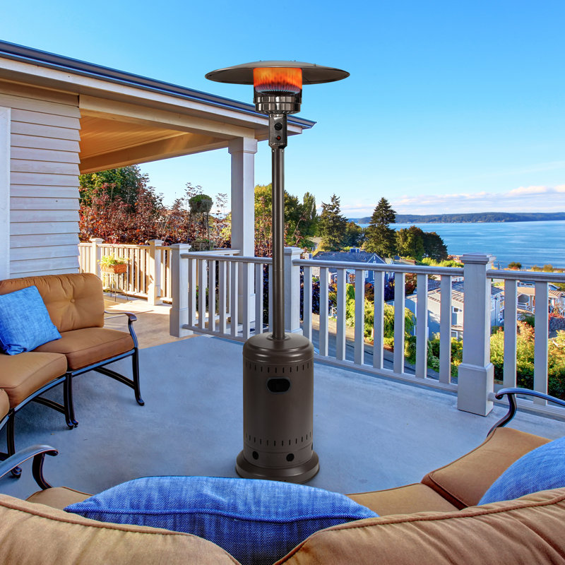 PAMAPIC 48000 BTU Propane Standing Patio Heater & Reviews Wayfair Canada